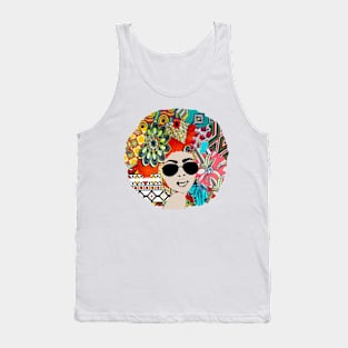 Afro Queen Tank Top